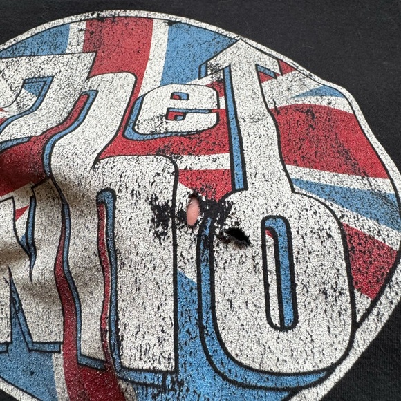 Name Vintage The Who Rock Brand Tour Concert Oversized T-Shirt - Picture 4 of 8